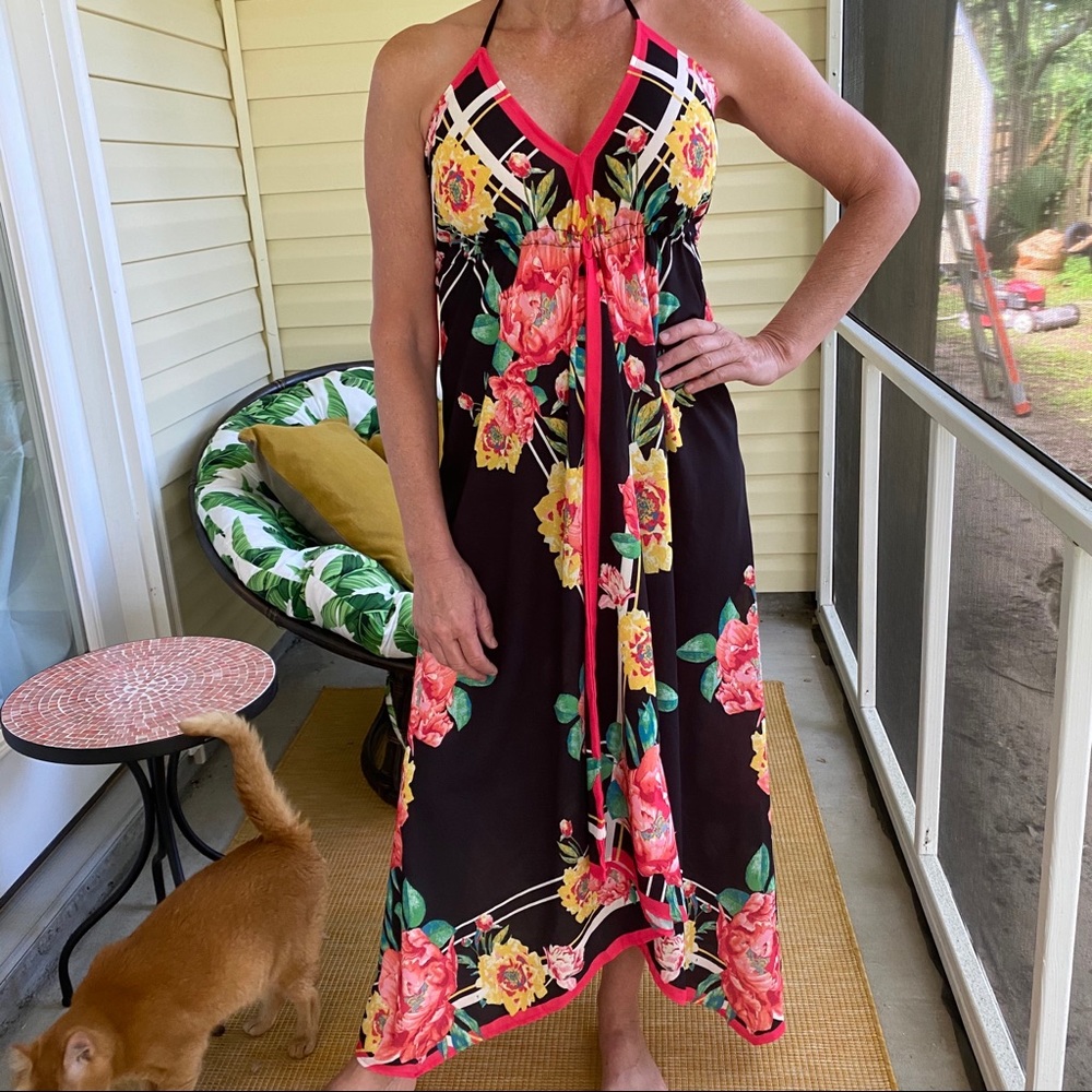 Flying tomato Maxi Dress!